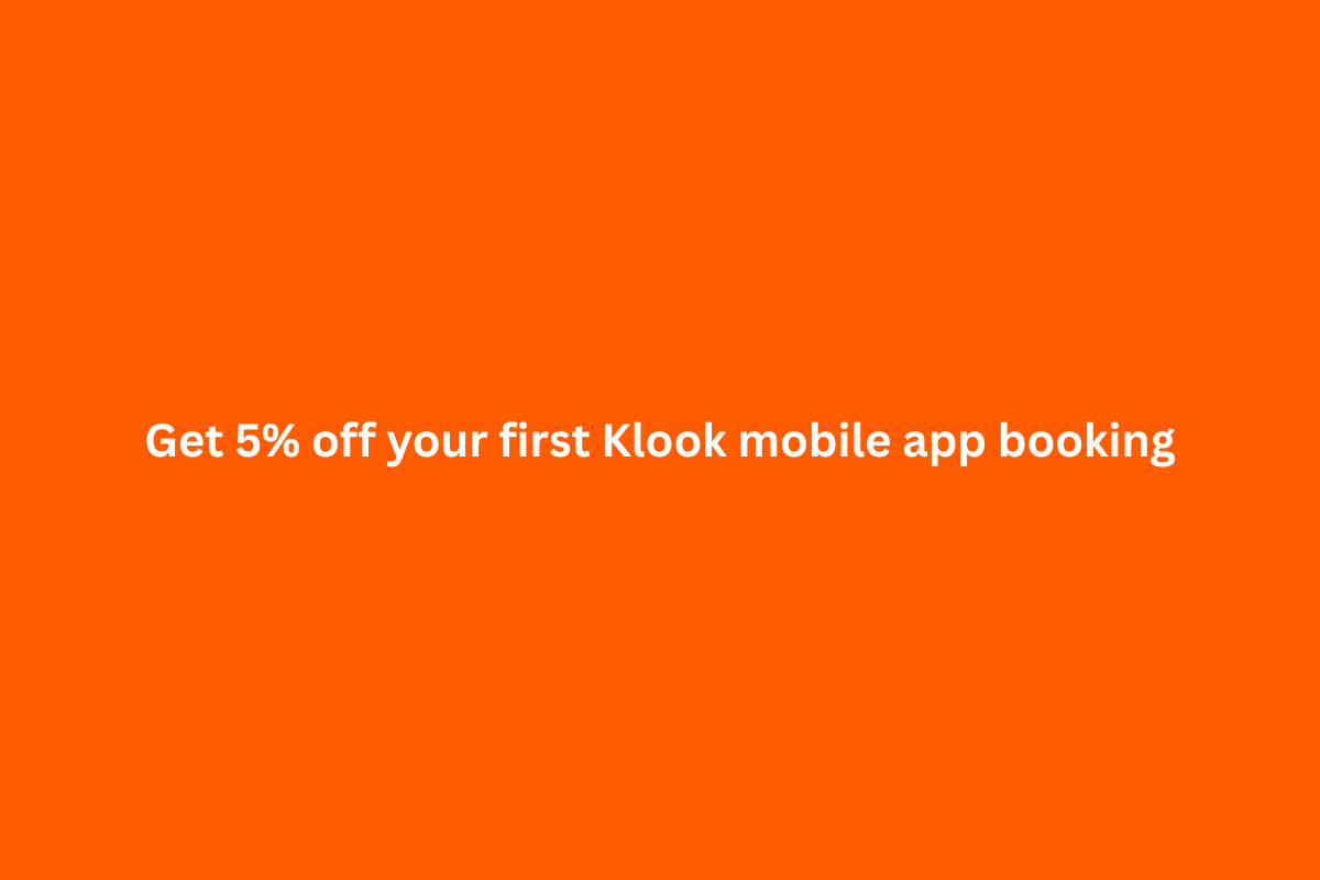 klook promo codes